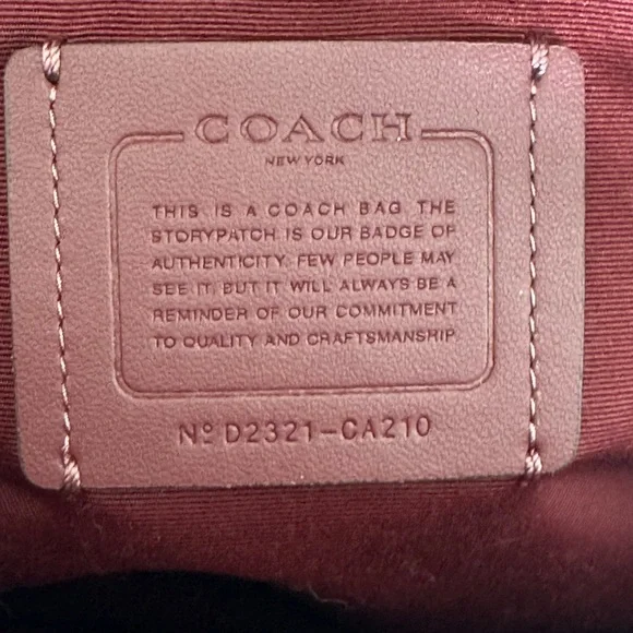 Coach backpack - Picture 7 of 8